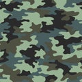 Seamless camouflage texture skin pattern vector for military textile. Usable for Jacket Pants Shirt and Shorts. Army camo masking Royalty Free Stock Photo