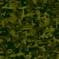 Seamless camouflage texture skin pattern vector for military textile. Usable for Jacket Pants Shirt and Shorts. Army camo masking Royalty Free Stock Photo