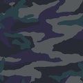 Seamless camouflage texture skin pattern vector for military textile. Usable for Jacket Pants Shirt and Shorts. Dirty army camo ma Royalty Free Stock Photo