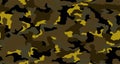 Seamless camouflage texture skin pattern vector for military textile. Usable for Jacket Pants Shirt and Shorts. Dirty army camo ma Royalty Free Stock Photo
