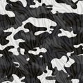 Seamless dark military camouflage texture pattern vector. Dark colors design for girls, boys textile fabric and wallpaper print. Royalty Free Stock Photo