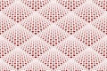 Seamless decorative geometric fabric print pattern vector. Knitted texture background. Textile and wallpaper design for fashion Royalty Free Stock Photo