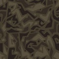 seamless geometric camouflage texture pattern vector. Usable for Jacket Pants Shirt and Shorts. Army textile fabric print Royalty Free Stock Photo