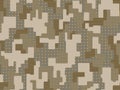 seamless geometric camouflage texture pattern vector. Usable for Jacket Pants Shirt and Shorts. Army textile fabric print Royalty Free Stock Photo