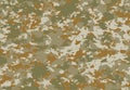 seamless military camouflage dark texture skin pattern vector for textile. Usable for Jacket Pants Shirt and Shorts. Royalty Free Stock Photo