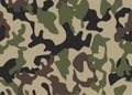 seamless military camouflage dark texture skin pattern vector for textile. Usable for Jacket Pants Shirt and Shorts Royalty Free Stock Photo