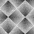 Full Seamless Modern Zigzag Lines Pattern Vector. Classic Black and White Design Fabric Print