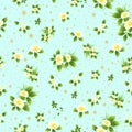 Seamless floral pattern vector design for textile and home decoration. Women clothes daisy pattern illustration.