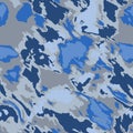 seamless watercolor camouflage texture print pattern. Usable for Jacket Pants Shirt Shorts. Army textile fabric. Unique tie dye