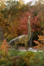 Full size brachiosaurus dinosaur