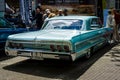 Full-size car Chevrolet Impala SS, 1964. Rear view. Royalty Free Stock Photo