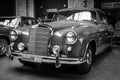 Full-size luxury car Mercedes-Benz 220S Coupe