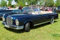 Full-size luxury car Mercedes-Benz 220 SE Cabriolet (W111) Royalty Free Stock Photo