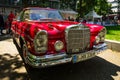 Full-size luxury car Mercedes-Benz 220 SE Coupe W111. Royalty Free Stock Photo