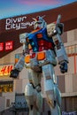 Full-size Mobile suit Gundam in Odaiba, Tokyo