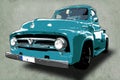 The full-size pickup truck Ford F-100
