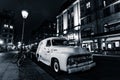 Full-size pickup truck Ford F100 Panel Van, 1953 Royalty Free Stock Photo