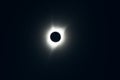 Full solar eclipse Royalty Free Stock Photo