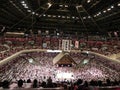 Full Sumo Wrestling Stadium in Tokyo, Japan