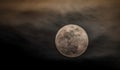 Full Super Moon Royalty Free Stock Photo