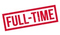 Full-Time rubber stamp