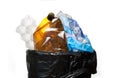 Full trash bin Royalty Free Stock Photo