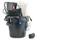 Full trash of used hardware Royalty Free Stock Photo