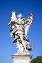 Full view of the angel with Column, Castel Sant Angelo, Rome, Italy