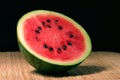 Full view of fresh water melon Royalty Free Stock Photo