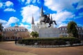 Full view of Jackson square in New Orleans, Louisiana Royalty Free Stock Photo