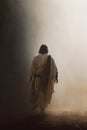 full view of the King of Kings also known as The Good Shepherd. Royalty Free Stock Photo