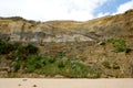 Full view of 86 steps wooden staircase beach access at Gibson Step, Beach, Australia, Victoria, port Campbell, Royalty Free Stock Photo