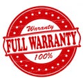 Full warranty