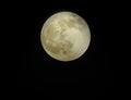 Wolf Moon / Full Moon as seen on January 10 2020