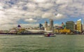 Fullers Ferry on the Auckland Waterfront