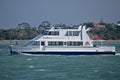 Fullers ferry in Tamaki river in high winds
