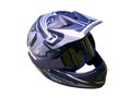 Fullface bike helmet Royalty Free Stock Photo