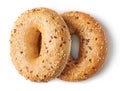 Fullgrain bagels with seeds