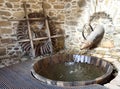 Fulling tub of Agios Germanos traditional mill
