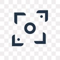 Fullscreen vector icon isolated on transparent background, Fulls