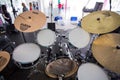 A Fully Assembled Drum Kit