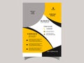 Professional business flyer template. A4 size, fully editable. Easy to customize.