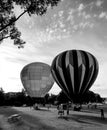 Fully filled and ready to fly Royalty Free Stock Photo