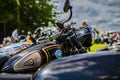 Fully restored AJS motorcycle