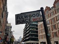 Fulwood Place Road Sign London, UK Royalty Free Stock Photo