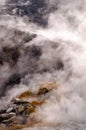 Fumarole inside active vulcano Solfatara