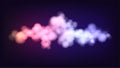 Fume cloud smoke vector abstract background