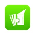 Fumigation icon digital green