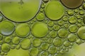 Green Bubble Abstract Macro Pattern unique Royalty Free Stock Photo