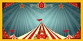 Fun circus banner Royalty Free Stock Photo